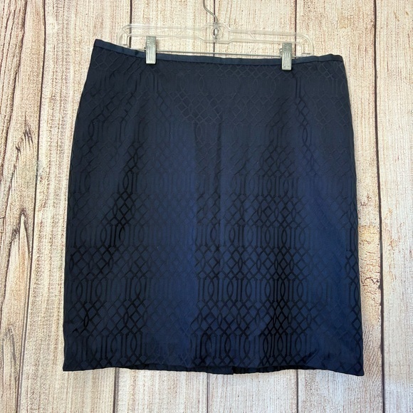 J.McLaughlin Womens Pencil skirt navy size 14 - Picture 1 of 10